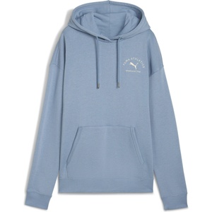 PUMA Дамски суичър Puma Womens Class Relaxed Overhead Tech Fleece Hoodie - Cool Blue