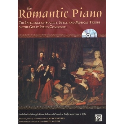 The Romantic Piano + 2x CD / skladby období romantismu pro klavírklavír