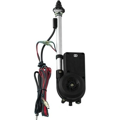Automatická elektrická anténa LAMPA - černý prut