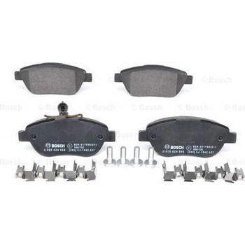 Sada brzdových platničiek kotúčovej brzdy BOSCH 0 986 424 596