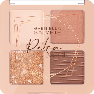 Gabriella Salvete Petra Nude Eyeshadow Palette paletka očních stínů Nude Heels 7 g – Zboží Dáma