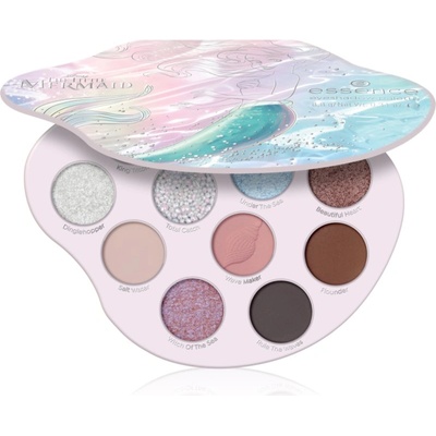 essence Disney The Little Mermaid палитра сенки за очи цвят 02 Mermaids Have More Fun 8.8 гр
