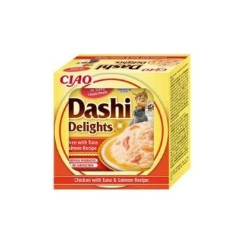 Ciao Dashi Delights kura s tuniakom a lososom 70 g