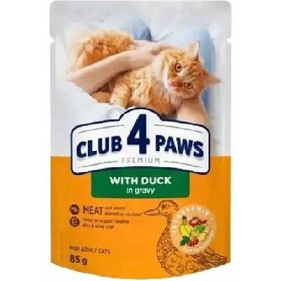 C4P vlhké krmivo pro kočky s kachnou v omáčce 85 g