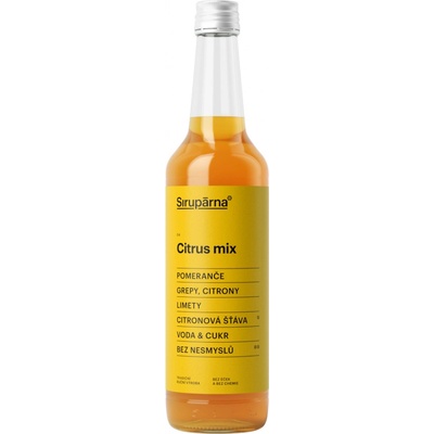 Sirupárna Domácí Citrus Mix Sirup 0,5 l