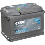 Exide Premium 61Ah 610A (EA601)