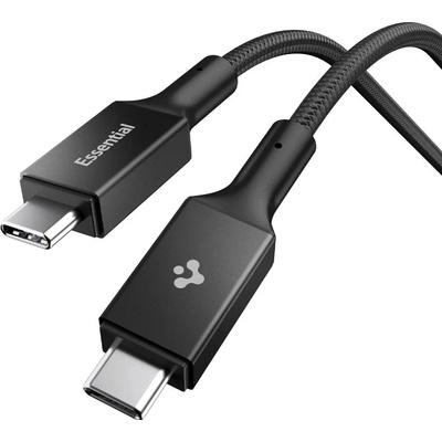Spigen EB10010CC Essential USB C to USB C 100W černý