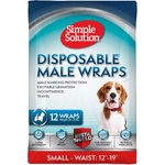 Simple Solution - Памперс за мъжки кучета , S 12бр, 30 - 48 см