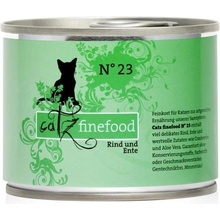 Catz Finefood CF No.23 s hovězím a kachním masem 200 g