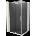 Mexen Velar плъзгаща душ кабина 120 x 80 см, графит, злато - 871-120-080-41-50 (871-120-080-41-50)