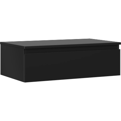 Orio шкаф за баня за под мивка 80 см с плот, 1 чекмедже, черна мат - 91A10-08023-1-BFC71 (91A10-08023-1-BFC71)