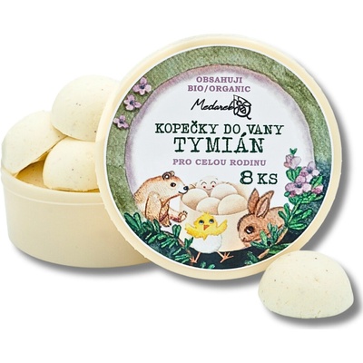 Medarek Kopečky do vany – tymián 8 ks – Zboží Mobilmania