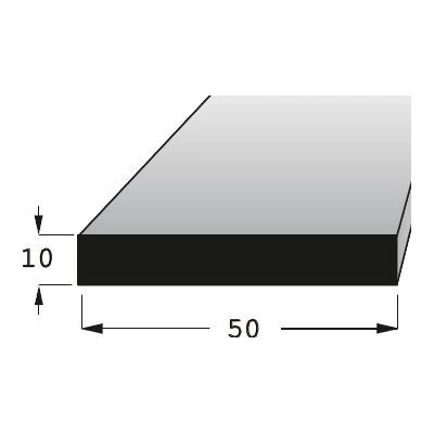 Hranolek 50x10mm, délka 200cm