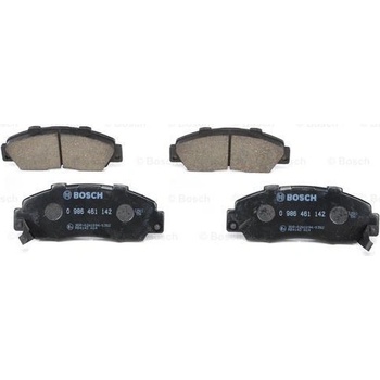 BOSCH Sada brzdových platničiek kotúčovej brzdy 0986461142