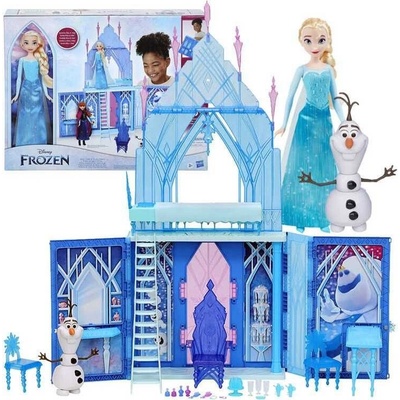 Hasbro mamido velký palác Ledové království panenka Elsa a sněhulák Olaf Frozen