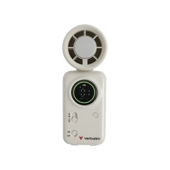 Verbatim Handheld Fan Cool 'n' Go Ice Touch Mini White/Silver (32346)