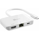 J5create Мрежови адаптер/хъб/ j5create JCA351, Gigabit, 4K HDMI (JCA351)