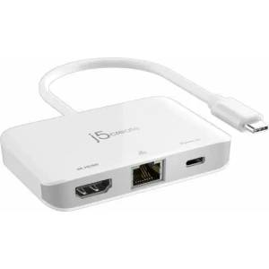 J5create Мрежови адаптер/хъб/ j5create JCA351, Gigabit, 4K HDMI (JCA351)