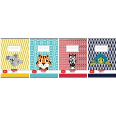 Herlitz Zošit 512 A5 linajkový Cute Animals