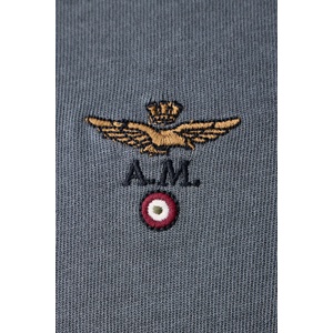 Aeronautica Militare блуза с дълги ръкави мъжка от памук (PO1944UJ00756)