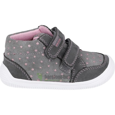 Protetika dívčí celoroční boty Barefoot Xenia šedá