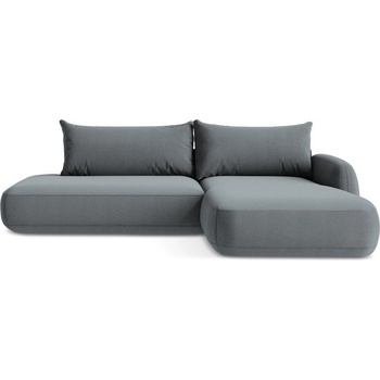 makamii Сиво-син сгъваем ъглов диван (десен ъгъл) Hale - Makamii (HALE_RCOF_48_P1_C2)