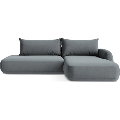 makamii Сиво-син сгъваем ъглов диван (десен ъгъл) Hale - Makamii (HALE_RCOF_48_P1_C2)