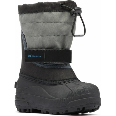Columbia Childrens Powderbug Plus 2 Black, Hyper Blue