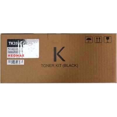 Тонер касета за Kyocera Ecosys P3045dn/P3050dn/P3055dn/P3060dn - Black - KT-TK3160BK - Neomax - Неоригинална, заб. : 12 500 брой копия (KT-TK3160BK)
