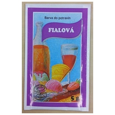 Aroco Potravinárska farba prášková Fialová 5 g