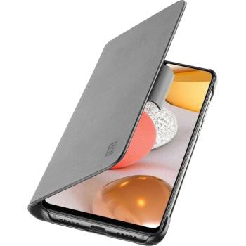 Cellularline Калъф за Samsung Galaxy A22 4G, flip cover, еко кожа, Cellularline Book, черен (IT8244)