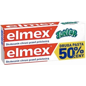 Elmex Junior 12 let duopack zubní pasta 2 x 75 ml