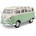 Maisto Ван Volkswagen Van Samba зелен
