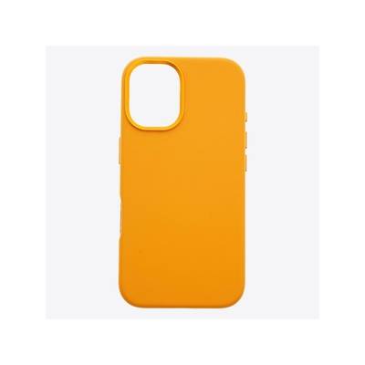 Leather case with magsafe for iPhone 16 - Orange (DV512004)
