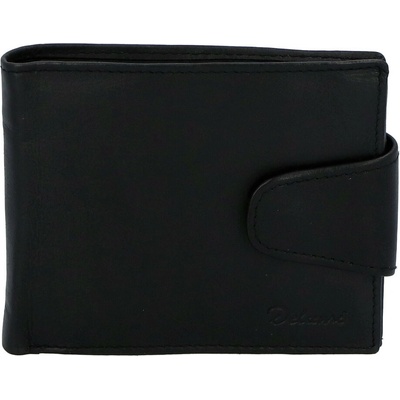 Delami 03116 BLACK pánská kožená