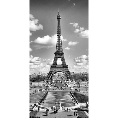 Dimex S-300 vliesová fototapeta na zeď Paris gray rozměry 110 x 220 cm