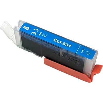 Compatible Canon CLI-531C 6119C001 циан (cyan) съвместими касети (6119C001)