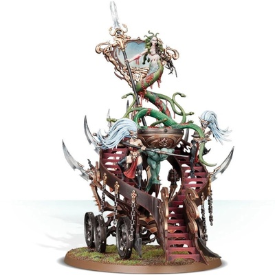 Games Workshop Bloodwrack Shrine / Slaughter Queen on Cauldron of Blood / Hag Queen on Cauldron of Blood (99120212018)