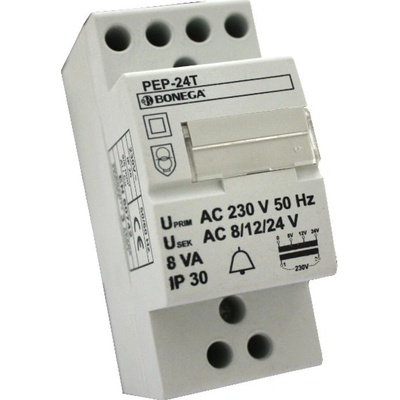 SEZ Elektronický transformátor zvončekový 24V, 24 V, IP30, 18-223081224-PEP-24T