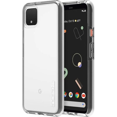 Incipio DualPro Case - удароустойчив хибриден кейс за Google Pixel 4 (прозрачен)