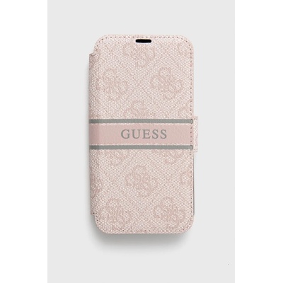 GUESS Кейс за телефон Guess iPhone 13 Mini в розово (GUBKP13S4GDPI)