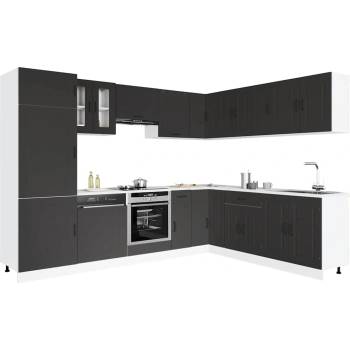 vidaXL Комплект кухненски шкафове от 14 части Kalmar, инженерно дърво (3314972)