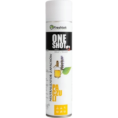 PAČULI OSVĚŽOVAČ vzduchu Neutralizátor FRESHTEK ONE SHOT 600 ml
