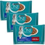 PURINA ONE SENIOR 7+ мултипакет 12 x 85 г