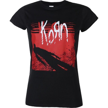 HYBRIS дамска тениска Korn - Shadow - Черна - HYBRIS - PS-5-KORN003-H87-7-BK