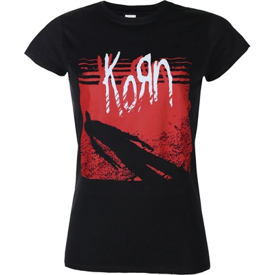 HYBRIS дамска тениска Korn - Shadow - Черна - HYBRIS - PS-5-KORN003-H87-7-BK