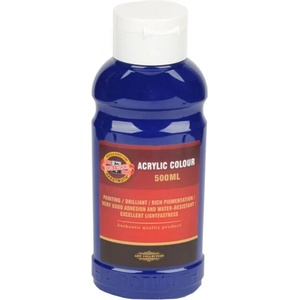 KOH-I-NOOR 0162742051LP АКРИЛНА боя 420 Dark Blue 500 ml 1 бр (0162742051LP)