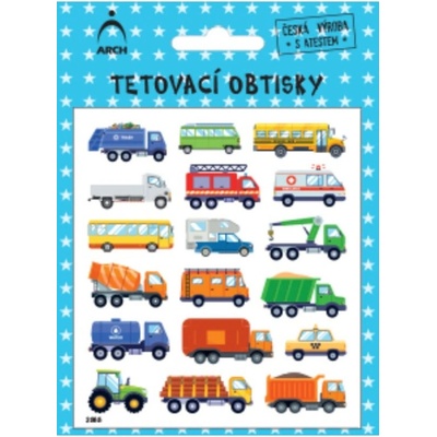 Arch Tetovací obtisky Dopravní prostředky 03