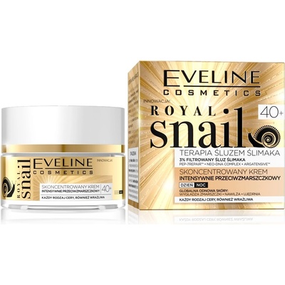 Eveline Cosmetics Royal Snail 40+ koncentrovaný intenzivní denní a noční krém proti vráskám 50 ml