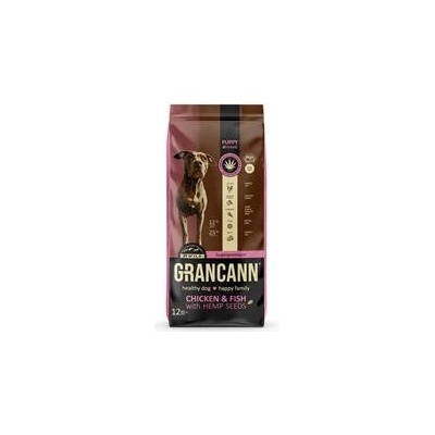 Grancann Puppy Chicken & Fish with Hemp Seeds 2 x 12 kg